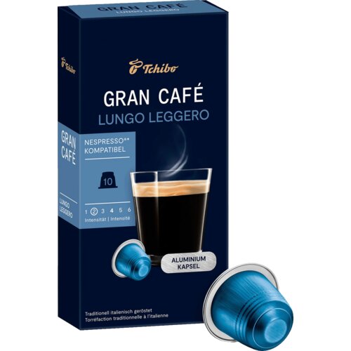 TCHIBO kapsule Gran Café Lungo Leggero za Nespresso aparate 10/1, Plave Cijene