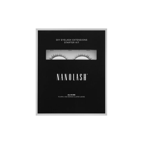 Nanolash DIY Eyelash Extensions Starter Kit nastavite za podaljševanje trepalnic doma Divine Cene
