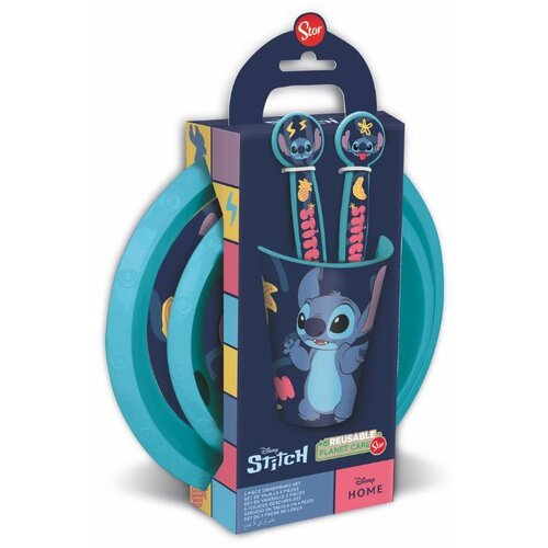  Dečiji set za užinu stitch 5 pcs 75000 Slike