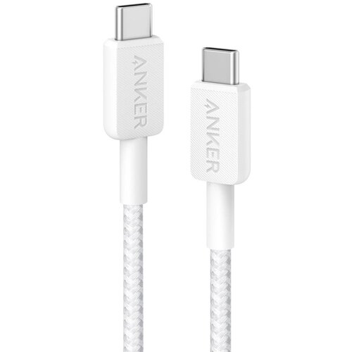 Anker USB-C na USB-C pleten kabel, 0,9 m, bel Cene