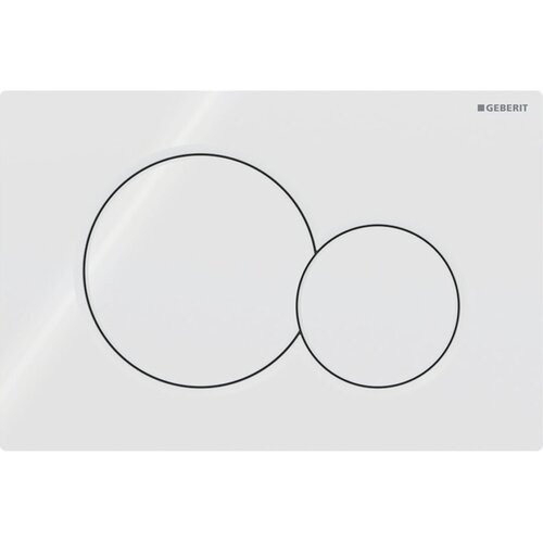 Geberit sigma01 tipka za aktiviranje okrugla bela sjaj 115.770.11.5 Slike