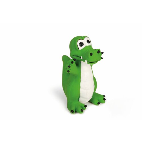 Beeztees igračka krokodil latex, zeleni Slike