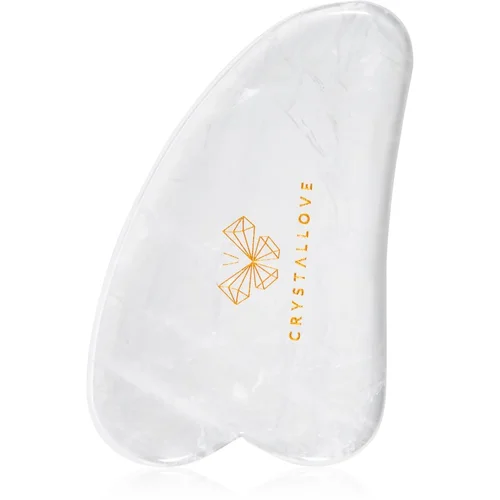 Crystallove Clear Quartz Gua Sha pomagalo za masažu