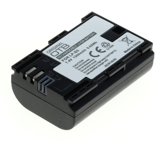 OTB baterija LP-E6 / LP-E6N za canon eos 5D mark iii / eos 5D mark ii / eos 7D, 1300 mah kompatibilnost s originalnom baterijom Cijene