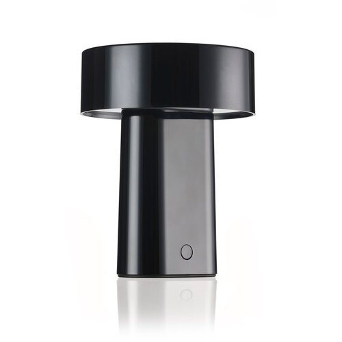 Zone Crna plastična LED stolna lampa (visina 18 cm) Oblong &amp;ndash; Slike