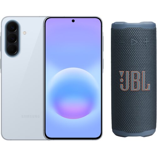 Samsung pametni telefon galaxy A57 A576 128 gb, moder + zvočnik jbl grip bl, (5000305644) Slike
