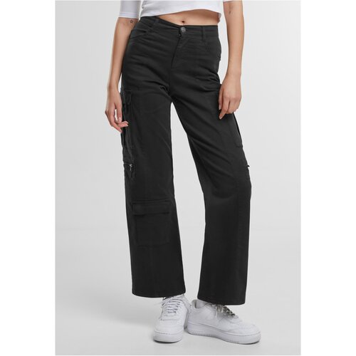 Urban Classics Women's Loose Utility Stretch Twill black cargo pants Cijene