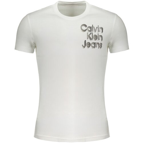 Calvin Klein MEN&amp;amp;#39;S SHORT SLEEVE T-SHIRT WHITE Slike
