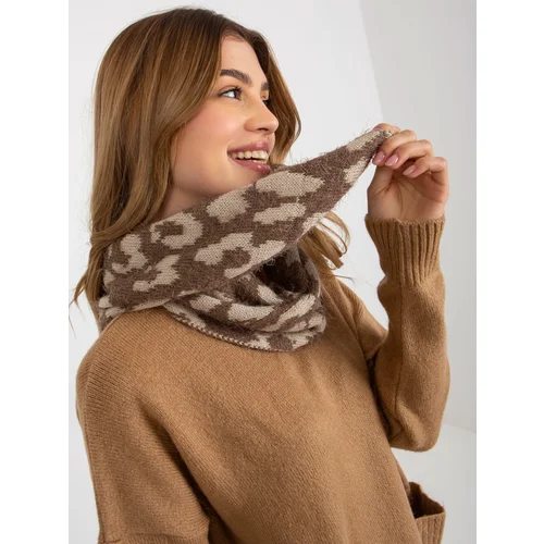 Factory Price Scarf-AT-KM-ENEC-B63-1.44P-dark beige