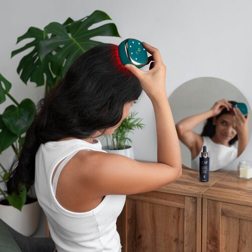 Foreo FAQ&amp;trade; 301 masažna naprava za spodbujanje rasti las Blue Emerald 1 kos Slike