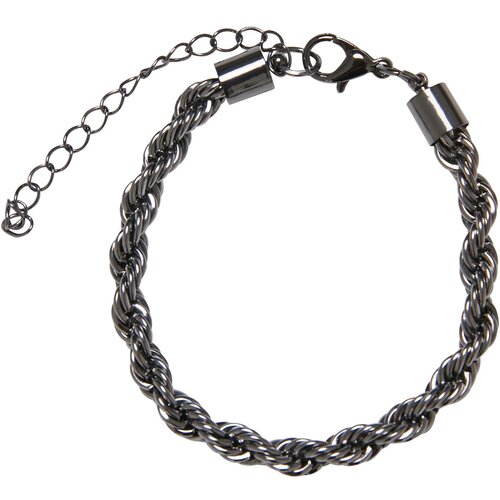 Urban Classics Accessoires Charon Intertwine Bracelet gunmetal Cene