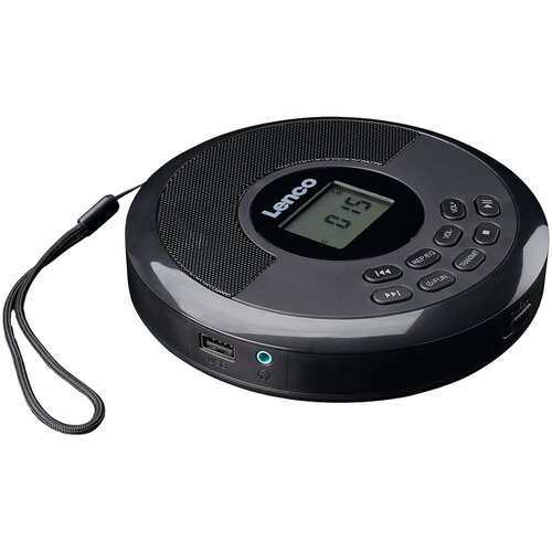Lenco Polnilni Discman za CD in MP3 z Bluetooth zvočniki, Črna, (5000279334) Cene