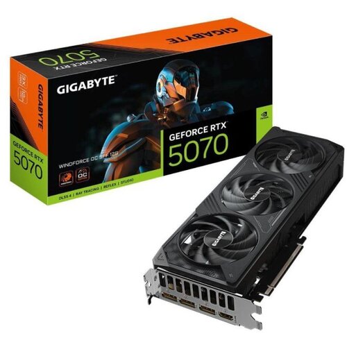 Gigabyte 5070 Windforce OC SFF12GB GDDR7, 192-bit,3x DP, 1x HDMI Slike
