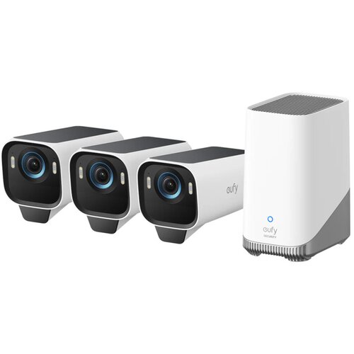 Eufy Security Cam S3 Pro 3 kamere z bazo Cene