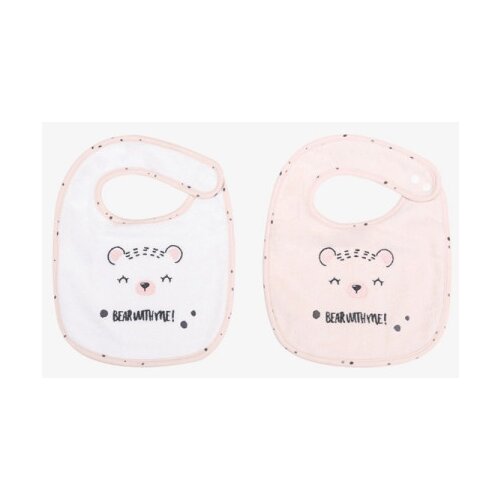 Kikka Boo Portikle od frotira set 2 kom Bear with Me Pink ( KKB14065 ) Cene