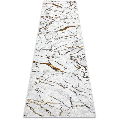 RugsX Preproge Tekač, tekač ALLURE 1963 Marmor - strukturna, 70x200 cm Bela Cene