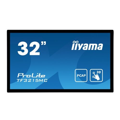 Iiyama led tf3215mc-b2 open frame pcap 30 point touch 31.5" amva 1920x1080 16:98 500cd 3000:1 8ms monitor ( TF3215MC-B2 ) Cene