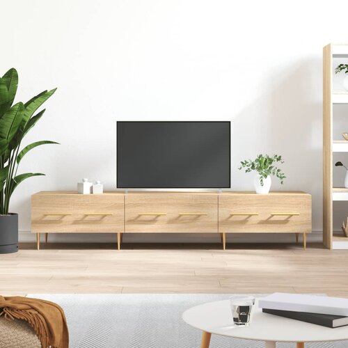 vidaXL TV omarica sonoma hrast 150x36x30 cm inženirski les Cene