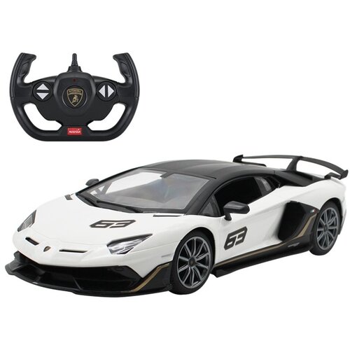  Licencirani auto na daljinsko upravljanje Lamborghini Aventador Rastar 1:14 - bijeli Cijene