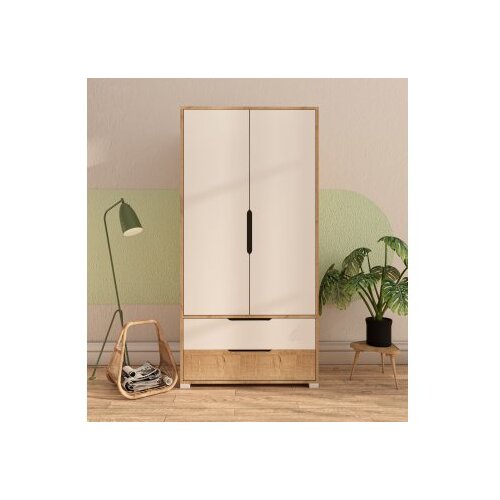 Hanah home ormar flora 90 safir hrast bela Slike