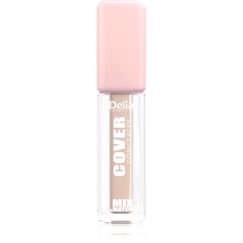 Delia Cosmetics Mix&amp;amp;Match Cover Concealer tekući korektor za prekrivanje nijansa 01 Porcelain 6 ml Slike
