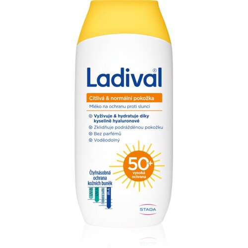 Ladival Sensitive and Normal Skin zaštitno mlijeko za zaštitu od sunca SPF 50+ 200 ml Cene