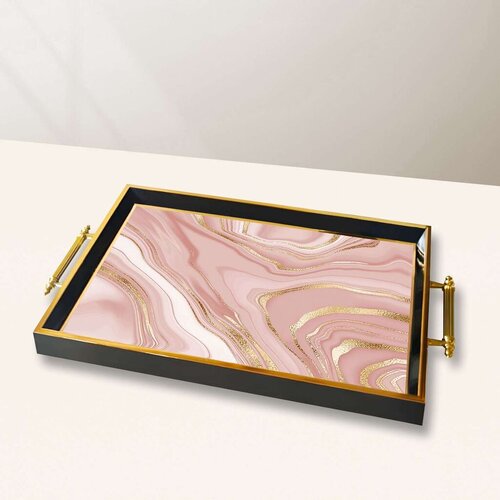 Aberto Design Poslužavnik TPA10007 50 x 29 x 3.5 cm, Šareni Cene