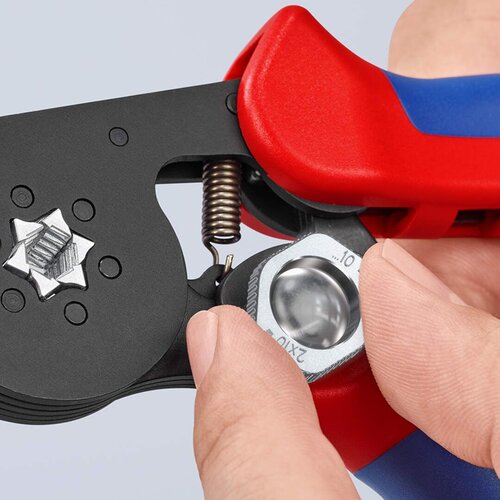Knipex samopode&amp;scaron;avajuća krimp kle&amp;scaron;ta za hilzne 0,08-10mm? u blister pakovanju ( 97 53 14 SB ) Slike