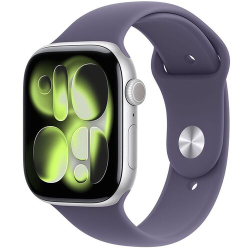 Apple Watch Series 11 46mm GPS Silver Aluminium Case with Purple Fog Sport Band - M/L Cijene