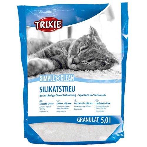 Trixie posip za mačke silikonski granule 5L Slike