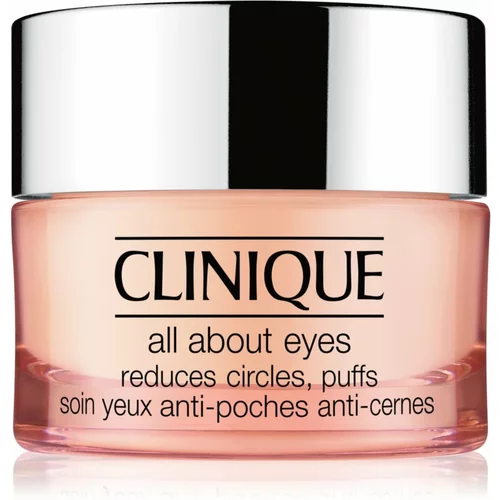 Clinique All About Eyes™ krema za predel okoli oči proti oteklinam in temnim kolobarjem 15 ml