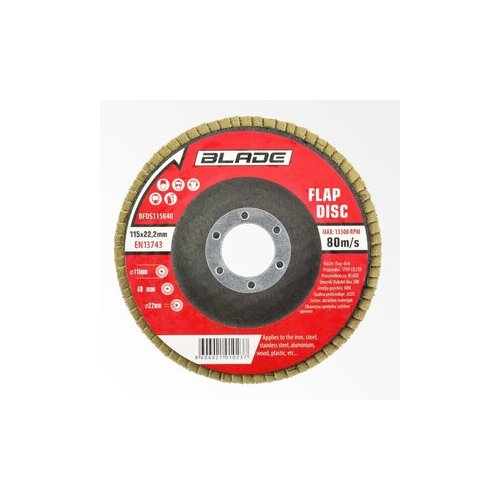  Flap disk (lamelni) Standard - BLADE BFDS115K120 Cene