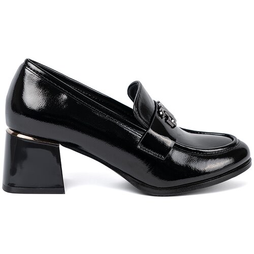 GOODIN Lacquered shoes with silver decoration Slike
