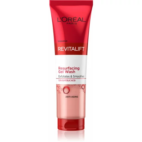 Gel revitalift resurfacing gel wash obnavljajući i tonizirajući gel za čišćenje lica 150 ml za žene