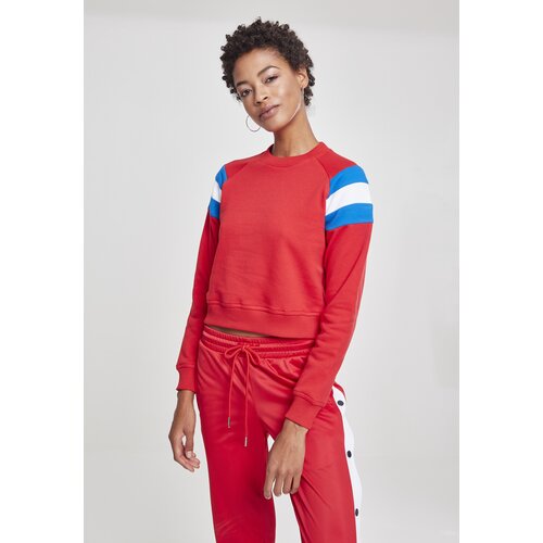 Urban Classics Ladies Sleeve Stripe Crew firered/light blue/white Cijene
