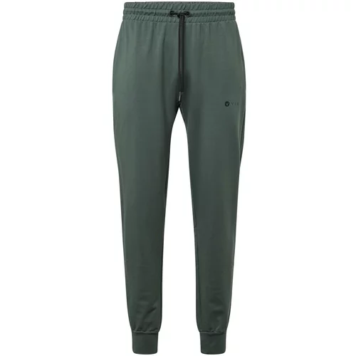 Virtus Športne hlače 'Streat' temno zelena / črna