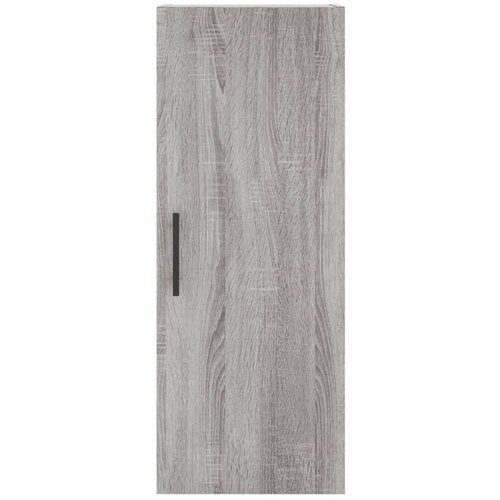 VidaXL Visoka komoda siva sonome 34 5x34x180 cm od konstruiranog drva Slike