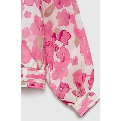 Moodo Women's V-neck blouse - pink Cijene