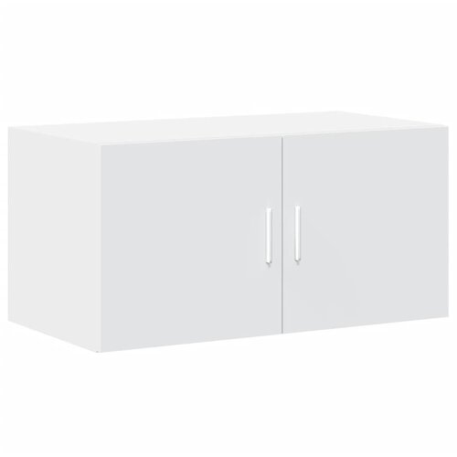 Maison Chic Stenska omarica - Zidna omarica bela 80x42,5x40 cm inženirski les iu230, (22063671) Cene