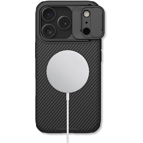 Nillkin CamShield Pro Magnetic futrola za iPhone 17 Pro Max, MagSafe, crna Slike