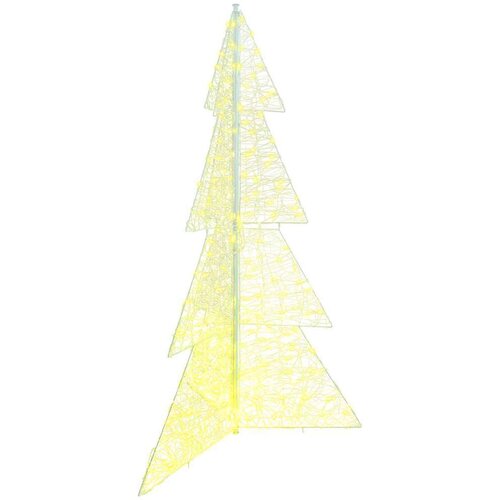 vidaXL Božićno drvce s 240 LED svjetlima Topla bijela 180 cm Akril Cijene