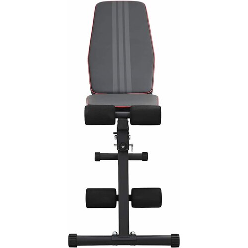  Klupa za težine Crna 131 x 41 x 110 cm Čelik s prahom premazan Slike