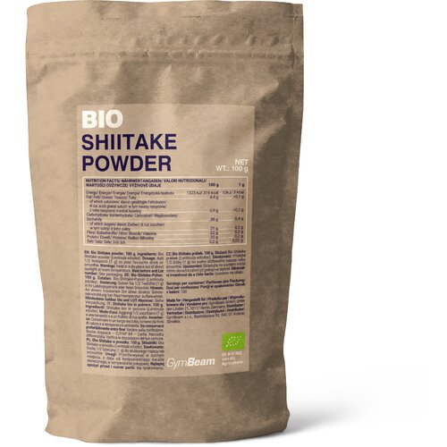 GymBeam Bio Shiitake powder 100 g Cene