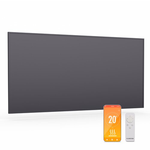 Klarstein Wonderwall Smart infracrvena grijalica | 60x120cm | Aplikacija | 770W | Tjedni tajmer | IP24 Slike