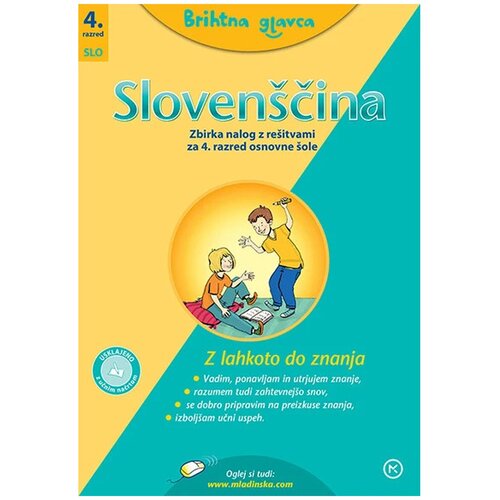 Mladinska Knjiga Brihtna glava Sloven&amp;scaron;čina 4 Slike