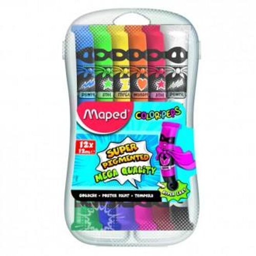 Maped Boje tempere Color'peps 12/1 12ml MAP810520 Cene
