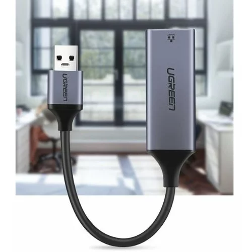 Ugreen USB 3.0 Gigabit Ethernet Adapter mrežna kartica siv 50922