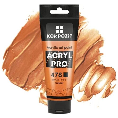  Metalik akrilna boja ACRIL PRO ART Composite 75 ml |  478 copper Cene
