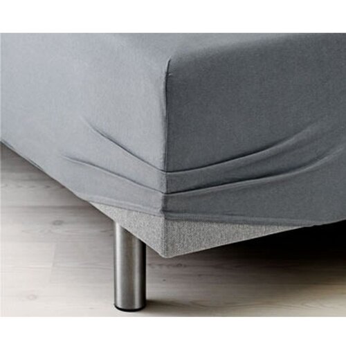 MATIVO plahta s gumicom 160x200/20 cm siva Slike