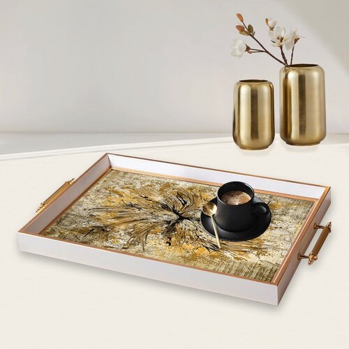 Aberto Design Poslužavnik TPB9860 50 x 29 x 3.5 cm, Šareni Cene